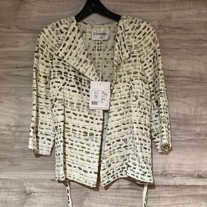 Chanel fantasy tweed jacket